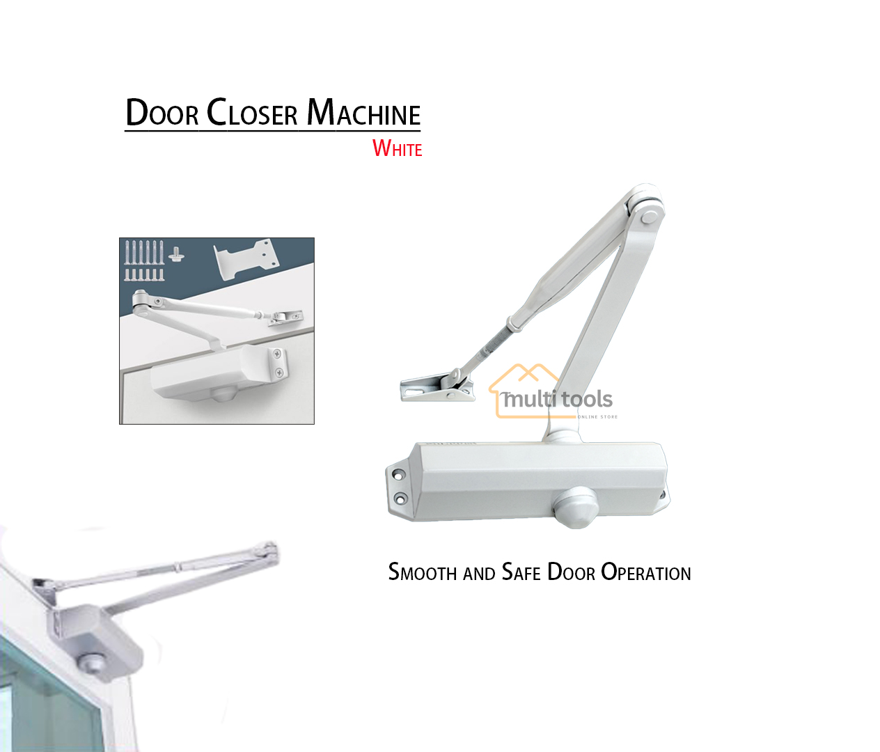  Door Closer Machine (White)